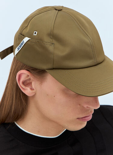 Jacquemus La Casquette Ovalie 棒球帽 绿色 jac0158027