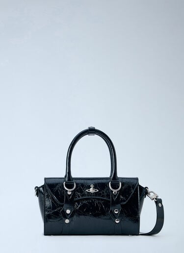 LN-CC® - Vivienne Westwood: Bettina Mini Crossbody Bag - Black Vivienne Westwood Bettina Mini Crossbody Bag Black vvw0266016