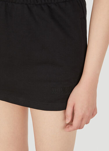 VETEMENTS 푸시업 미니 스커트 블랙 vet0250017