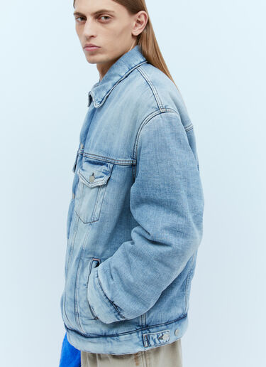 Acne Studios Oversized Padded Denim Jacket Blue acn0353002