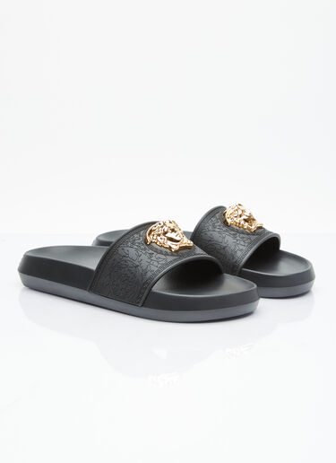 Versace Medusa Slides Black vrs0253025