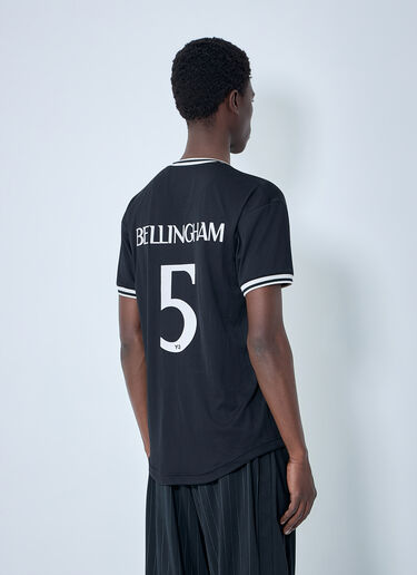 Y-3 Logo Print Jersey T-Shirt Black yyy0364040