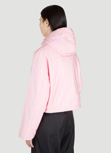 Prada Re-Nylon Hooded Jacket Pink pra0252007