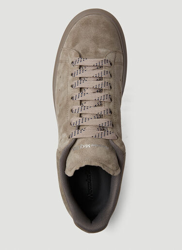 Alexander McQueen Larry Oversized Sneakers Beige amq0150024