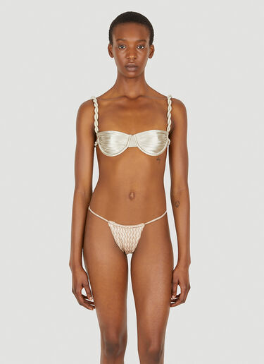 Ropes Bikini Top Isa Boulder Ropes Bikini Top Silver isa0248009