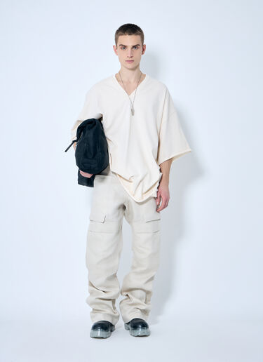 Rick Owens Stefan Cargo Pants Beige ric0159013