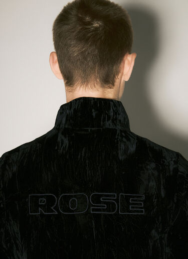 Martine Rose Shrunken Track Jacket Black mtr0158003