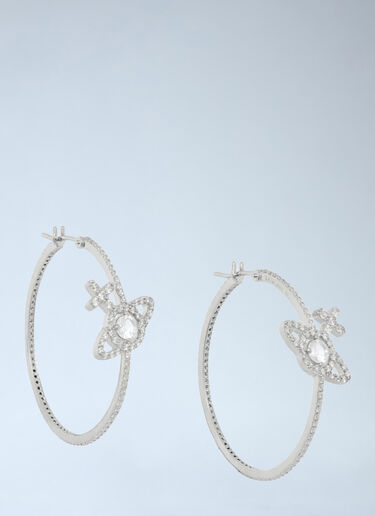 Vivienne Westwood Olympia 圈式耳环 银色 vvw0264036