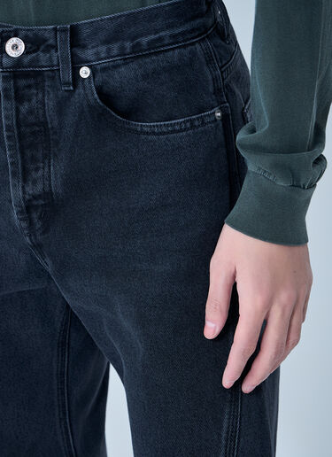 Gallery dept. Twisted Wide Leg Jeans Black gdp0162069