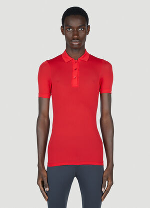 Raf Simons Stocking Polo Top Red raf0152002