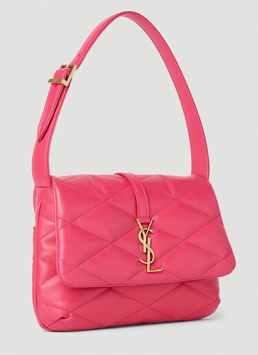Saint Laurent Le 57 Quilted Shoulder Bag Pink sla0249208