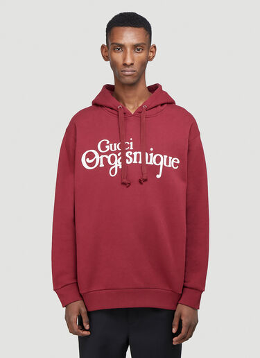 Gucci Orgasmique Hooded Sweatshirt Red guc0140017