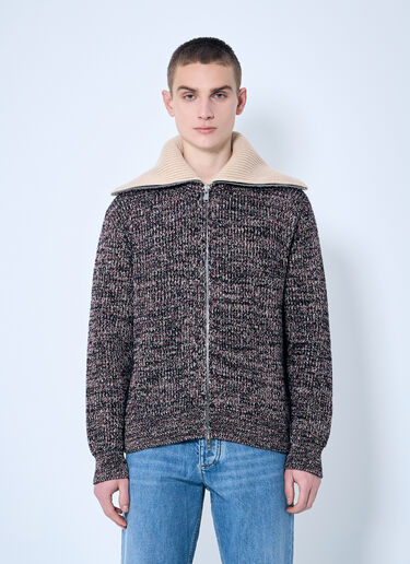 Bottega Veneta Cotton-And-Wool Cardigan Brown bov0159003