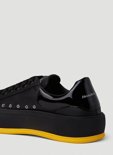 Alexander McQueen Deck Plimsoll 运动鞋 黑色 amq0150050