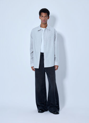 LN-CC® - Marni: Denim Workwear Trousers - Black Marni Denim Workwear Trousers Black mni0165006