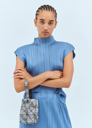 Bao Bao Issey Miyake Beam Handbag Grey bao0258004