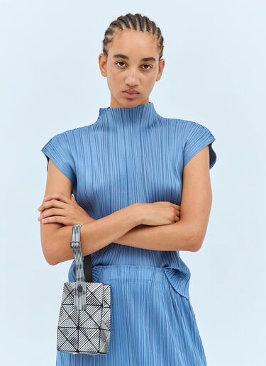 Bao Bao Issey Miyake Beam Handbag Grey bao0258004