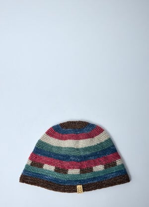 Visvim Meda Crochet Knit Hat Multicolour vis0158032