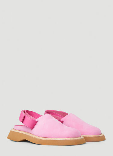 Jacquemus Les Mules Carre Shoes Pink jac0248082