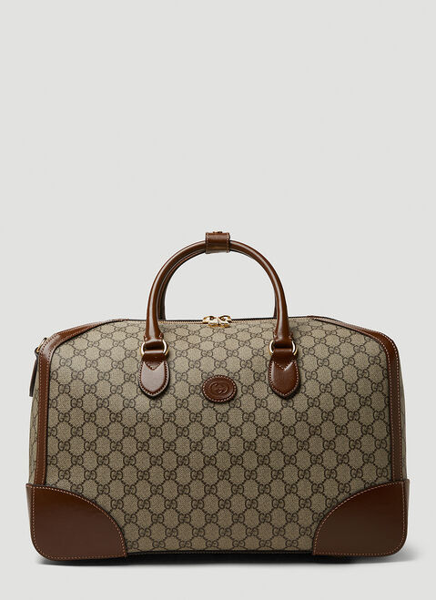 Gucci Interlocking G Duffle Bag Beige guc0154058