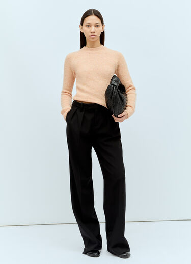 Dries Van Noten Fitted Knit Sweater Pink dvn0254026