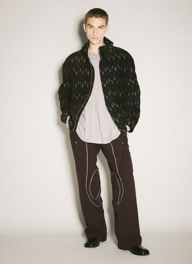 Kiko Kostadinov Jacklight Parka Brown kko0158006
