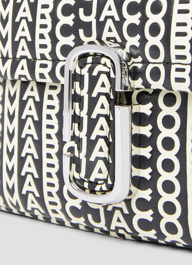 Marc Jacobs The Monogram Leather J Marc Shoulder Bag Black mcj0253030