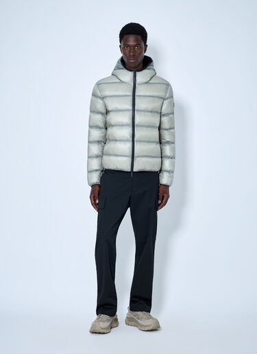 LN-CC® - Moncler: Guadiana Hooded Down Jacket - Grey Moncler Guadiana Hooded Down Jacket Grey mon0165029