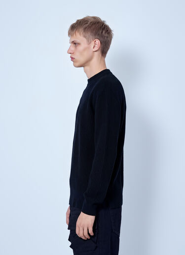 Rick Owens 渔夫圆领毛衣 黑色 ric0165038