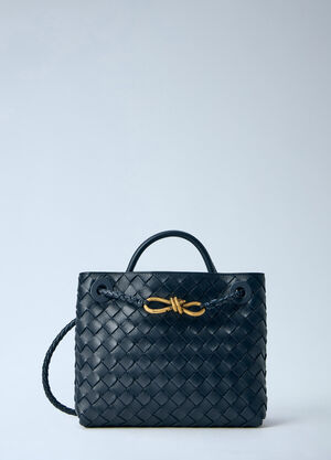 Bottega Veneta Medium Andiamo Handbag Blue bov0264013