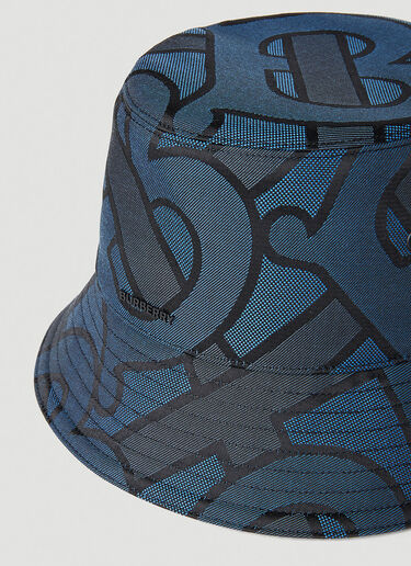 Burberry TB Monogram Bucket Hat Navy bur0152054