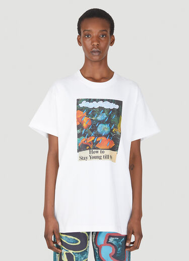 Stay Young T-Shirt DRx x STEFAN MEIER x LN-CC Stay Young T-Shirt White drs0350006