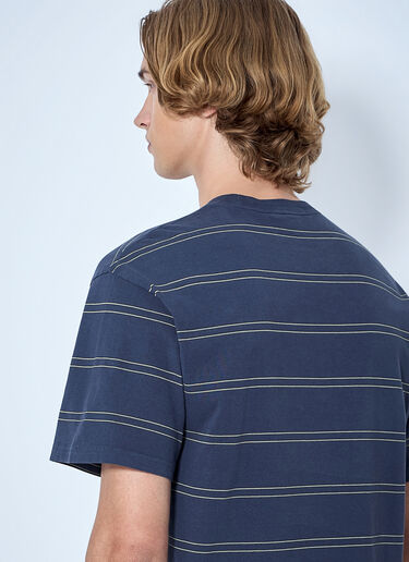 LN-CC® - Carhartt WIP: Bert Pocket T-Shirt - Blue Carhartt WIP Bert Pocket T-Shirt Blue wip0365009