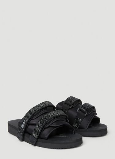 Blumarine x Suicoke Moto Low Slides Black blm0252031