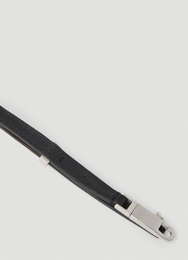 Rick Owens 가죽 초커 블랙 ric0251053