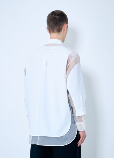 Jean Paul Gaultier Body Morphing Shirt White jpg0159005
