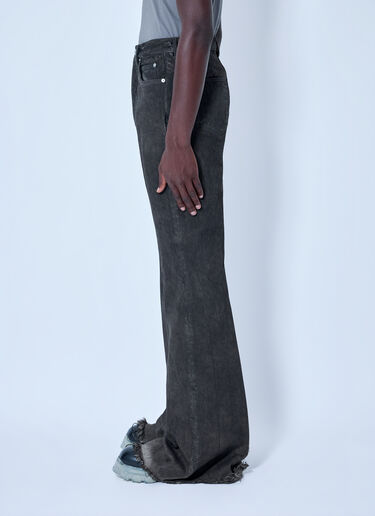 LN-CC® - Rick Owens: Bolan Bootcut Jeans - Grey Rick Owens Bolan Bootcut Jeans Grey ric0166007