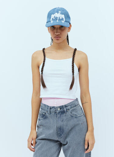 Demon Baseball Cap Praying Demon Baseball Cap Blue pry0354019