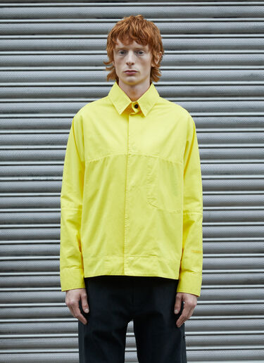 Massimo Osti Studio Logo Shirt Yellow mao0158042
