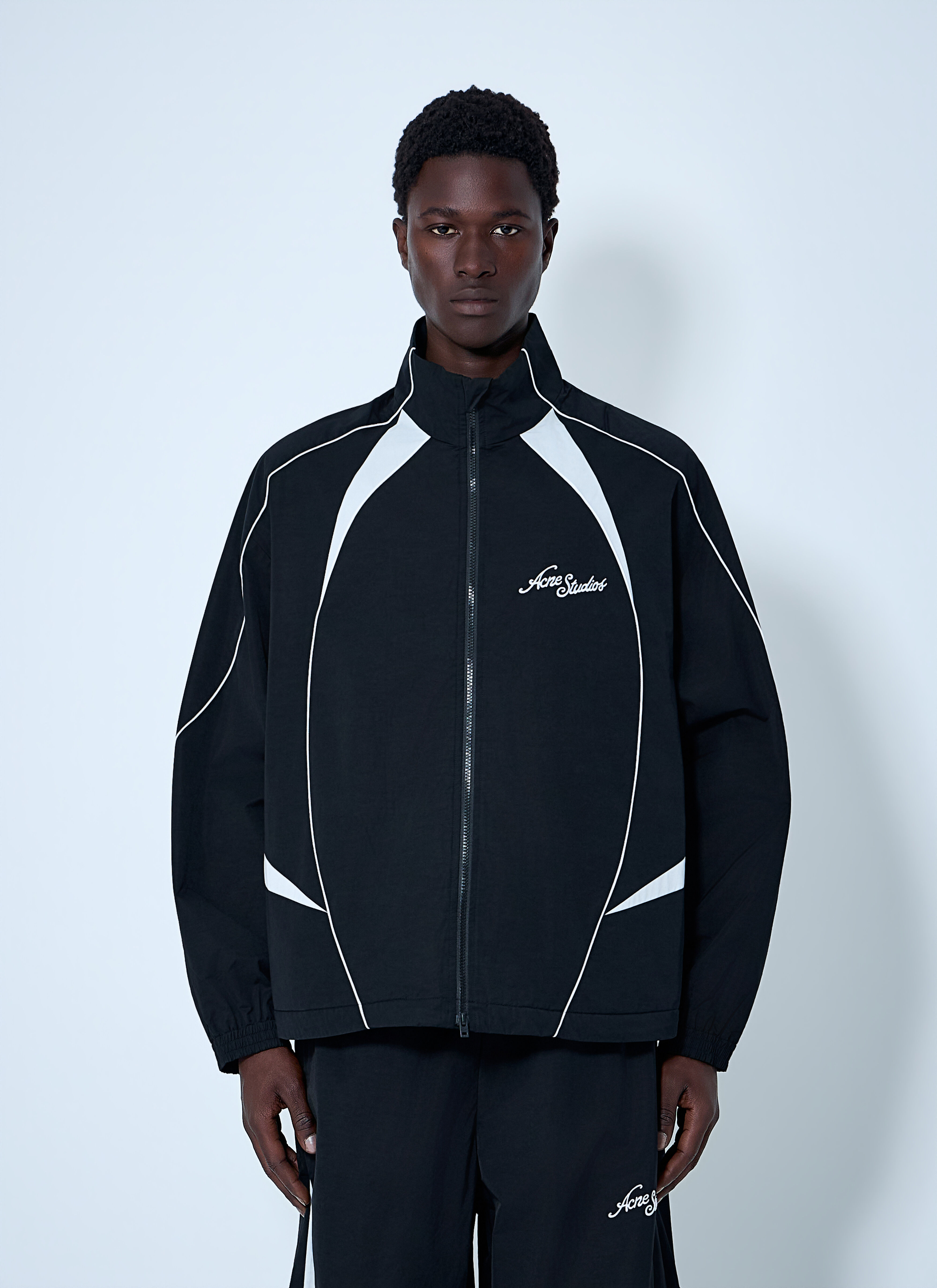  Robbins ジップアップジャケット Acne Studios Men's' High-Neck Zip Jacket in Black | LN-CC®