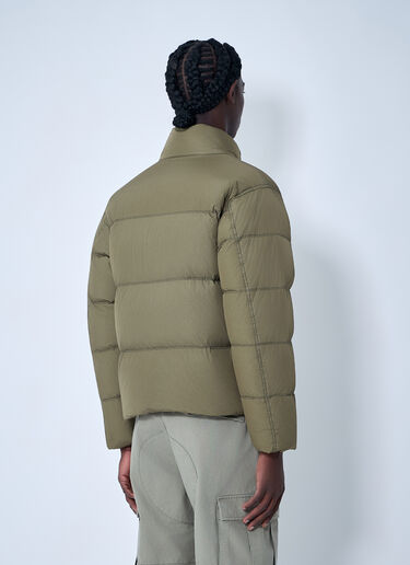 Logo Patch Bomber Jacket Stone Island Logo Patch Bomber Jacket Green sto0164070