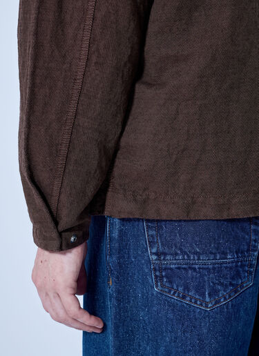 LN-CC® - Stone Island: Hooded Zip Jacket - Brown Stone Island Hooded Zip Jacket Brown sto0165098