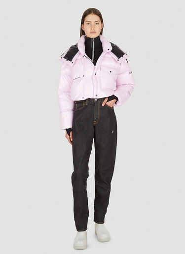 7 Moncler FRGMT Hiroshi Fujiwara Irvinie 连帽蓬松夹克 粉 mfr0251004