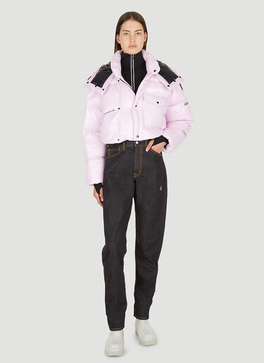 7 Moncler FRGMT Hiroshi Fujiwara Irvinie Hooded Puffer Jacket Pink mfr0251004