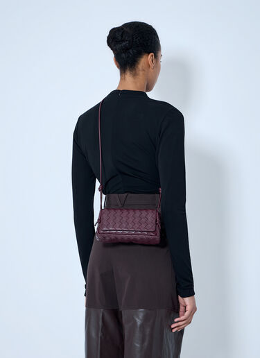 Bottega Veneta Notturno Shoulder Bag Burgundy bov0264030