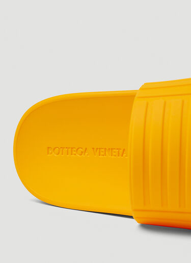 Bottega Veneta Rubber Carpet Slides Orange bov0247042