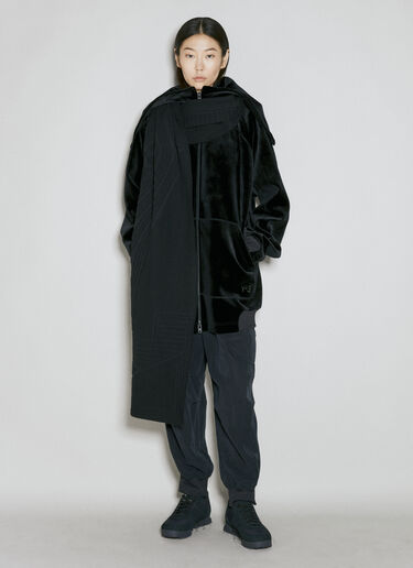 Embossed Logo Scarf Y-3 Embossed Logo Scarf Black yyy0354030