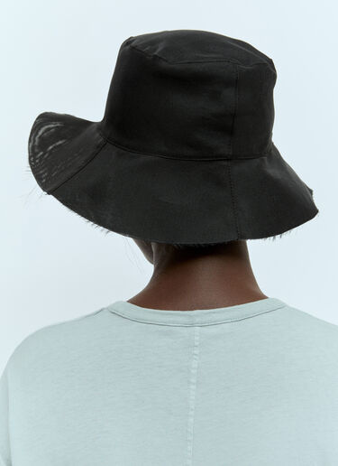 The Row Sofia Bucket Hat Black row0256052