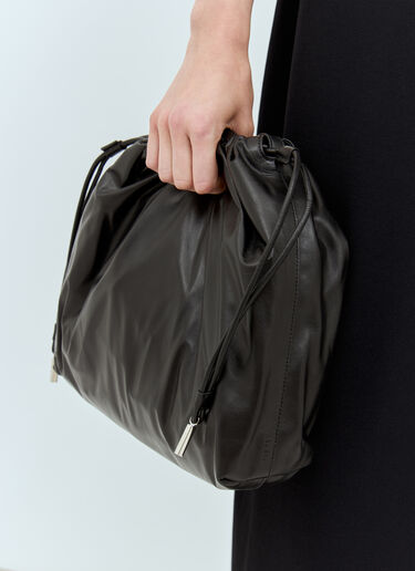 Angy Shoulder Bag The Row Angy Shoulder Bag Black row0257026