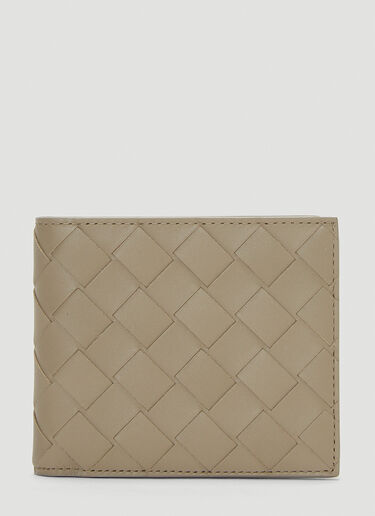 Bottega Veneta Bi-Fold Wallet Beige bov0143028